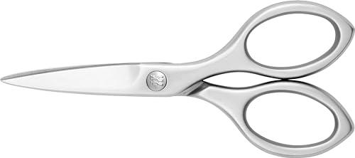 ZWILLING TWIN Select Haushaltsschere - Schere, Küchenschere aus rostfreiem Edelstahl in zeitlos-puristischem Design 13 cm, Silber matt von ZWILLING