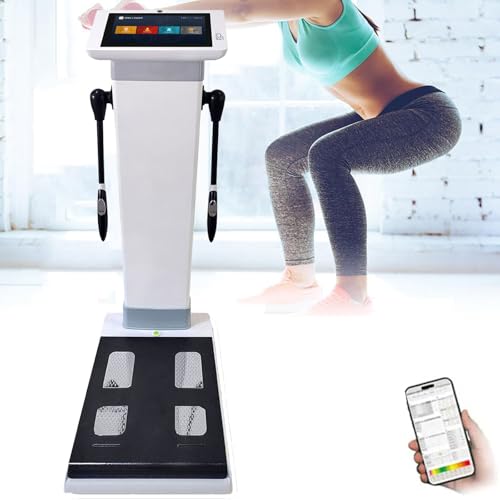 10,1 Zoll HD-Touch-Bioimpedanzanalysegerät Ultraschall-Höhentest Körperzusammensetzung Gewichtskontrolle Fettanalysator Gesundheitsma von ZWJABYY