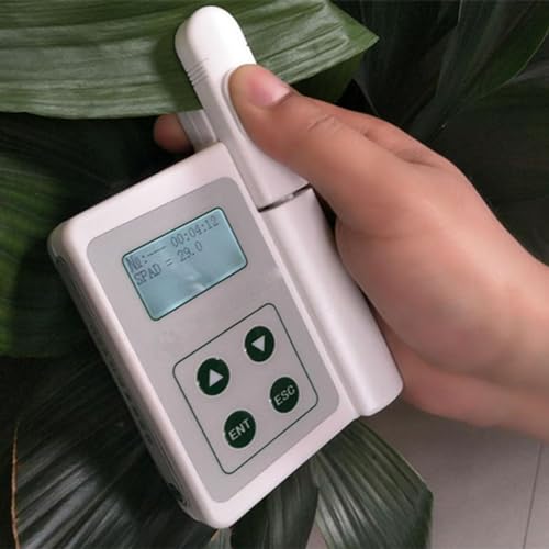 Intelligenter Digitaler Pflanzen Chlorophyll Analysator,Tragbares Chlorophyll Messgerät zum Testen,Handheld Chlorophyll Analysator,Instrument Blatt Analysator,Multifunktions Pflanzen Test Messgerät von ZWJABYY