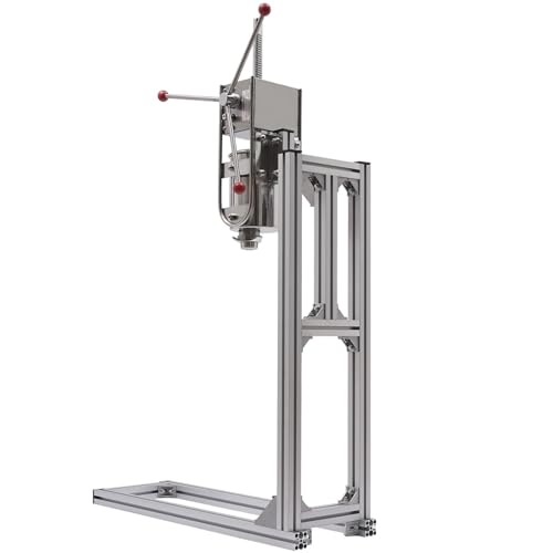 Manuelle Churros-Maschine, 3 l, 5 l, 7 l, kommerzieller Churros-Maker, Edelstahl, lateinamerikanische Fruchtmaschine mit 6 Düsen, robuste Churros-Maschine,5L von ZWJABYY