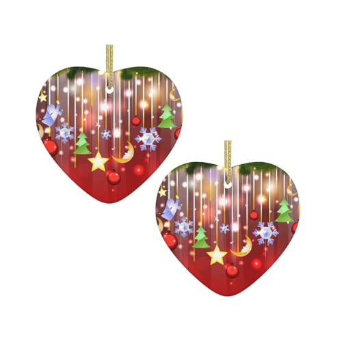 Keramik-Hängedekoration in Herzform mit Aufschrift "Merry Christmas", für Weihnachtsbaum, Kamin, Treppe, Wohnzimmer, Schneemann-Dekoration. Keramik-Hängedekoration in Herzform mit Aufschrift "Merry Christmas", für Weihnachtsbaum, Kamin, Treppe, Wohnzimmer, Schneemann-Dekoration. von ZWLPNZZD