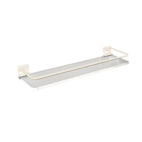 Badezimmerregal ohne Bohren – rostfreier Aluminium-Organizer zur Wandmontage for Dusche, Waschtisch und Toilette, robuste, platzsparende Aufbewahrung(30cm) von ZWOSYNGFV
