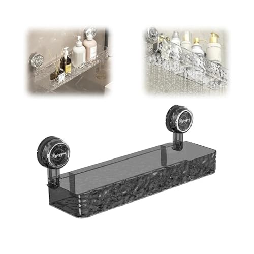 Duschraum Saugnapf Badezimmer Lagerregal Korb Home Storage Organizer Regal Dekorative Einfach Installieren(A2) von ZWOSYNGFV