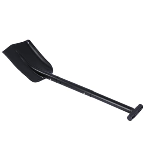 Schneeschieber Die Schneeschaufel Ist Abnehmbar Und Eignet Sich for Camping Und Schneeschaufeln Im Freien Schneeräumen(Black) von ZWQXZX