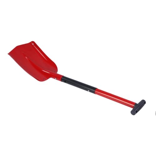 Schneeschieber Die Schneeschaufel Ist Abnehmbar Und Eignet Sich for Camping Und Schneeschaufeln Im Freien Schneeräumen(Rood) von ZWQXZX