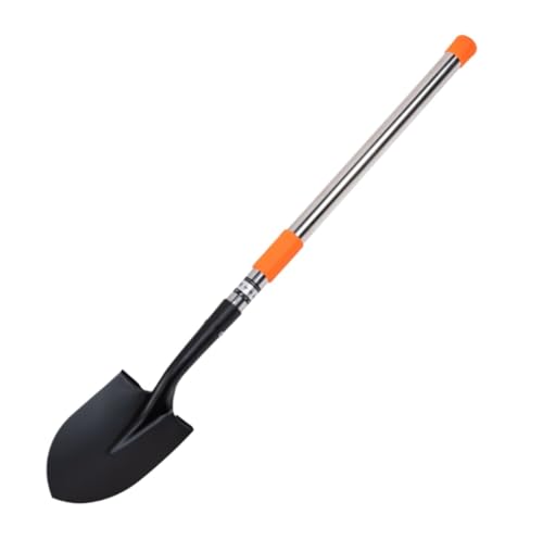 Schneeschieber Schneeschaufel Mit D-Handel-Teleskopschaufel for Das Camping des Auffahrtgartens Schneeräumen(94-136cm) von ZWQXZX