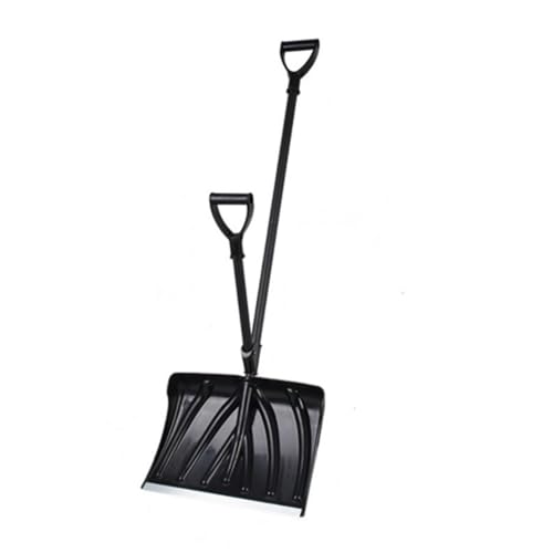 Schneeschieber Schneeschaufel Mit Ergonomischem D-förmigen Griff, Perfekt for Räumen Von Einfahrten Und Gehwegen Schneeräumen von ZWQXZX