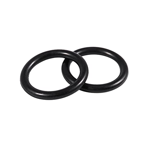 100Pcs Gummiring NBR Dichtung O-Ring Stärke 2mm OD 5-13mm Nitril O-Ring-Dichtung Dichtung Ölreiniger, 11x7x2mm von ZWRY