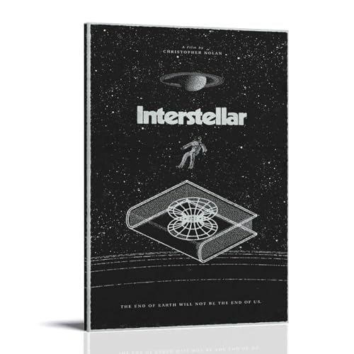 ZWSYHJ InterstellarRetro Ästhetische Leinwand-Wandgemälde, verschiedene Stile der Druckherstellung, Schlafzimmer-Wanddekoration, Rahmenstil, 40 x 60 cm von ZWSYHJ