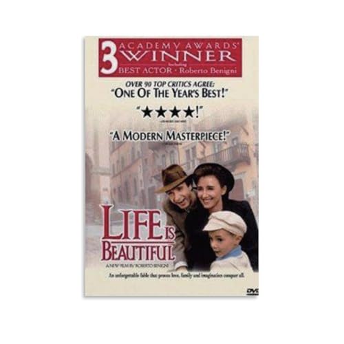 ZWSYHJ It's A Wonderful LifeRetro Ästhetisches Leinwand-Wandbild, verschiedene Stile der Druckherstellung, Schlafzimmer-Wanddekoration, ungerahmt, 20 x 30 cm ZWSYHJ It's A Wonderful LifeRetro Ästhetisches Leinwand-Wandbild, verschiedene Stile der Druckherstellung, Schlafzimmer-Wanddekoration, ungerahmt, 20 x 30 cm von ZWSYHJ