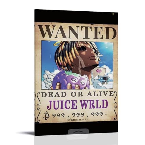 ZWSYHJ Juice WRLD Legends Never DieRetro ästhetische Leinwand-Wandgemälde, verschiedene Stile der Druckherstellung, Schlafzimmer, Wanddekoration, Rahmenstil, 60 x 90 cm ZWSYHJ Juice WRLD Legends Never DieRetro ästhetische Leinwand-Wandgemälde, verschiedene Stile der Druckherstellung, Schlafzimmer, Wanddekoration, Rahmenstil, 60 x 90 cm von ZWSYHJ