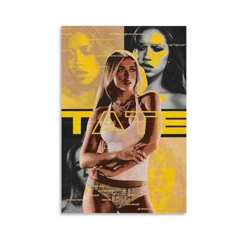 ZWSYHJ Tate McRaeRetro Ästhetisches Leinwand-Wandbild, verschiedene Stile der Druckherstellung, Schlafzimmer-Wanddekoration, ungerahmt, 60 x 90 cm von ZWSYHJ