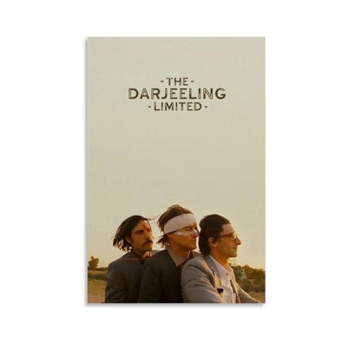 ZWSYHJ The Darjeeling Limited Retro ästhetische Leinwand-Wandbilder, verschiedene Stile der Druckherstellung, Schlafzimmer-Wanddekoration, ungerahmt, 60 x 90 cm von ZWSYHJ