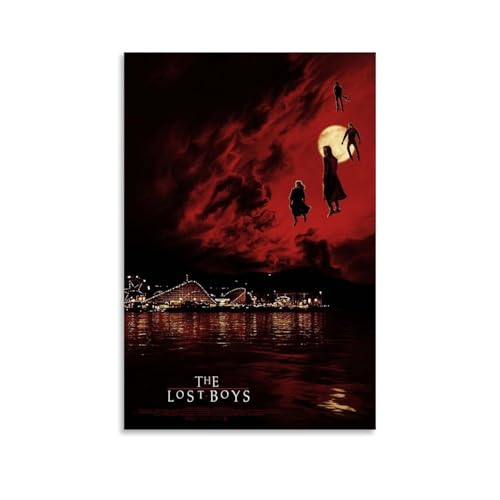 ZWSYHJ The Lost BoysRetro ästhetische Leinwand-Wandbilder, verschiedene Stile der Druckherstellung, Schlafzimmer-Wanddekoration, ungerahmt, 60 x 90 cm von ZWSYHJ