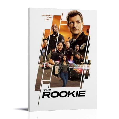 ZWSYHJ The Rookie Retro Ästhetische Leinwand-Wandbilder, verschiedene Arten der Druckherstellung, Schlafzimmer-Wanddekoration, Rahmenstil, 40 x 60 cm von ZWSYHJ