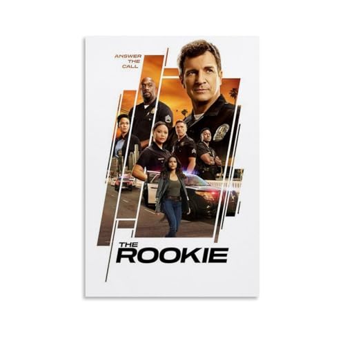 ZWSYHJ The Rookie Retro Ästhetische Leinwand-Wandgemälde, verschiedene Stile der Druckherstellung, Schlafzimmer-Wanddekoration, ungerahmt, 50 x 75 cm von ZWSYHJ