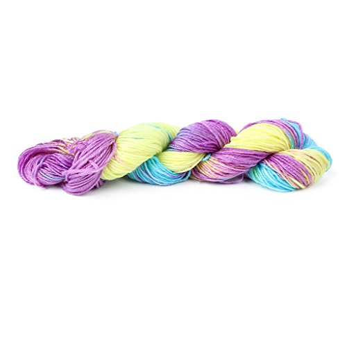 50 g handgewebtes Regenbogen-buntes Segmentgefärbtes Acryl-Polyester-Strickgarn, Strickgarn, Führungsfinger 50 g handgewebtes Regenbogen-buntes Segmentgefärbtes Acryl-Polyester-Strickgarn, Strickgarn, Führungsfinger von ZWTPGKRD