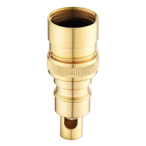 Auslaufsichere Verlängerungsventile mit automatischer Abschaltfunktion, Messingbeschläge, starker Wasseranschluss für Waschmaschinen-beständige Wasserhahn-Adapter von ZWTPGKRD