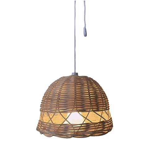 Bringen Sie Wärme und Charme in Ihren Raum mit handgefertigtem Rattan-Lampenschirm für Schlafzimmer, Wohnzimmer und Esszimmer, Schlafzimmer-Dekoration Bringen Sie Wärme und Charme in Ihren Raum mit handgefertigtem Rattan-Lampenschirm für Schlafzimmer, Wohnzimmer und Esszimmer, Schlafzimmer-Dekoration von ZWTPGKRD