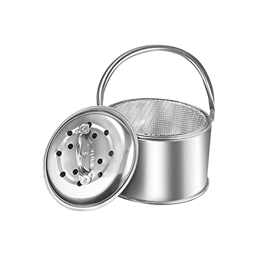 Edelstahl-Holzofen, Outdoor-Kochbrenner mit Abdeckung und Grillnetz, Camping für Grill, Picknick, Wandern, Heizung für Zuhause, Heizung und Kochen, tragbares Rucksack-Werkzeug-Set Edelstahl-Holzofen, Outdoor-Kochbrenner mit Abdeckung und Grillnetz, Camping für Grill, Picknick, Wandern, Heizung für Zuhause, Heizung und Kochen, tragbares Rucksack-Werkzeug-Set von ZWTPGKRD