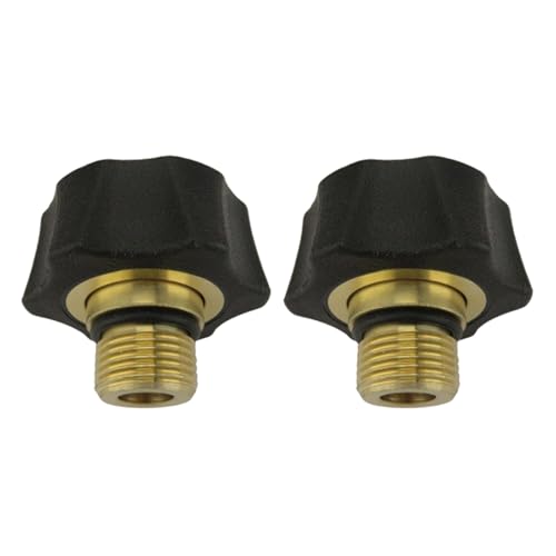 Einlassadapter für Hochdruckreiniger-Pumpen, 3/8 Zoll Außengewinde und 3/4 Zoll GHT Innenschlauchverschraubung mit Schmutzfilter, O-Ringen, Dichtung, Einlassverschraubung mit Schmutzsieb von ZWTPGKRD