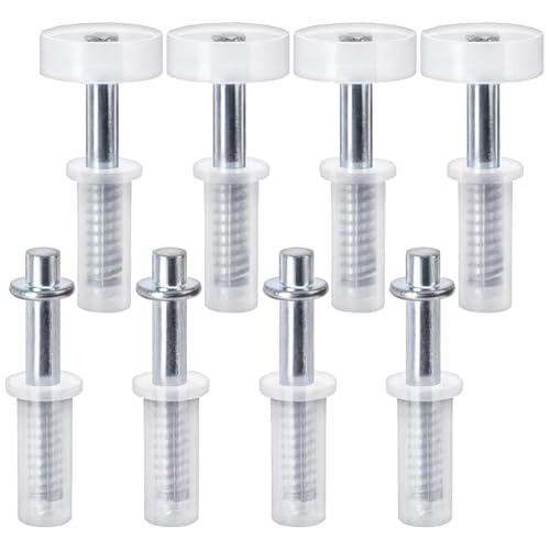 Federbelastete Bifold Door Hardware Kits Bifold Door Top Roller Guide Wheel and Top Pivots Hardware Easy to Use Pivots Hinge Guide Wheel von ZWTPGKRD