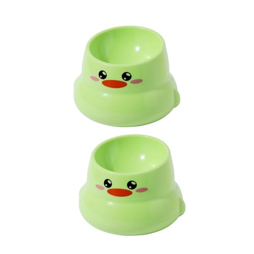 Futternapf für den Innenbereich, ergonomisch, lebensmittelecht, für Zuhause und Tiergeschäfte, verdauungsfreundliche Katzen, 2 Stück Futternapf für den Innenbereich, ergonomisch, lebensmittelecht, für Zuhause und Tiergeschäfte, verdauungsfreundliche Katzen, 2 Stück von ZWTPGKRD