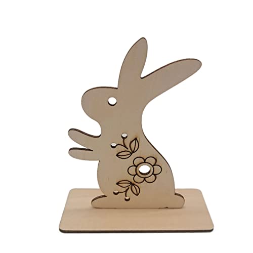 Holzornament, Osterdekoration, Basteln, Holzornamente, Festival, Zuhause, Schlafzimmer, Büro, Schreibtisch-Dekoration für kreative Oster-Ornamente Holzornament, Osterdekoration, Basteln, Holzornamente, Festival, Zuhause, Schlafzimmer, Büro, Schreibtisch-Dekoration für kreative Oster-Ornamente von ZWTPGKRD