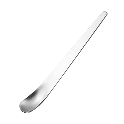 Löffel aus Edelstahl mit langem Griff, für Cocktail, Eis, Milchshake, Kaffee, Dessertlöffel, Edelstahl Löffel aus Edelstahl mit langem Griff, für Cocktail, Eis, Milchshake, Kaffee, Dessertlöffel, Edelstahl von ZWTPGKRD