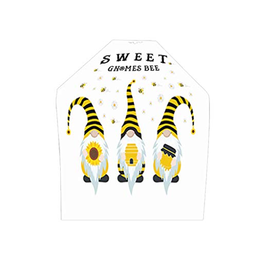 Nordischer Tischläufer mit Bienen-Druck, Baumwoll-Leinen-Tischdecke, Schreibtischabdeckung, Zuhause, Party, Hochzeit, Dekoration, Schreibtischabdeckung, Heim-Party-Dekor von ZWTPGKRD