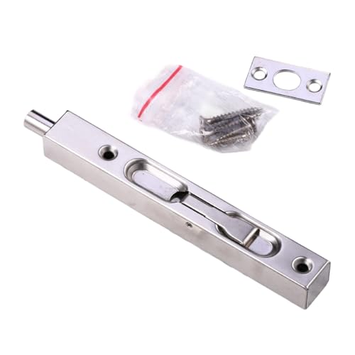 Not Pry Flush Bolt Locking Device Reversible Turnpiece Mechanism Cabinet Door Flush for Double Sliding Terrassen Door Mortise Installation Bolt von ZWTPGKRD