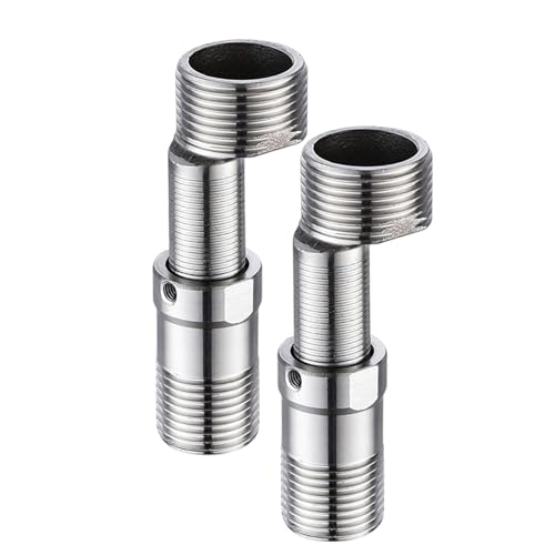 Platzsparender Duschanschluss, Edelstahl, Duscharmatur-Adapter, 360 Grad drehbarer Winkel, abgewinkelter, gebogener Fuß, Drehwinkeleinstellung Platzsparender Duschanschluss, Edelstahl, Duscharmatur-Adapter, 360 Grad drehbarer Winkel, abgewinkelter, gebogener Fuß, Drehwinkeleinstellung von ZWTPGKRD