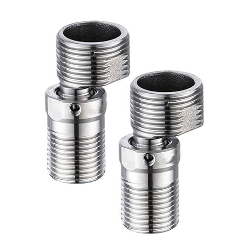 Platzsparender Duschanschluss, Edelstahl, Duscharmatur-Adapter, 360 Grad drehbarer Winkel, abgewinkelter, gebogener Fuß, Drehwinkeleinstellung Platzsparender Duschanschluss, Edelstahl, Duscharmatur-Adapter, 360 Grad drehbarer Winkel, abgewinkelter, gebogener Fuß, Drehwinkeleinstellung von ZWTPGKRD