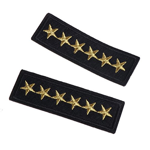 Rank Stickerei Patches Streifen Abzeichen Haken Rückseite oder Aufbügeln oder Aufnähen für Kleidung, Uniform, Hut, Rucksäcke, Aufbügler Patches Buchstaben, Weiß Rank Stickerei Patches Streifen Abzeichen Haken Rückseite oder Aufbügeln oder Aufnähen für Kleidung, Uniform, Hut, Rucksäcke, Aufbügler Patches Buchstaben, Weiß von ZWTPGKRD