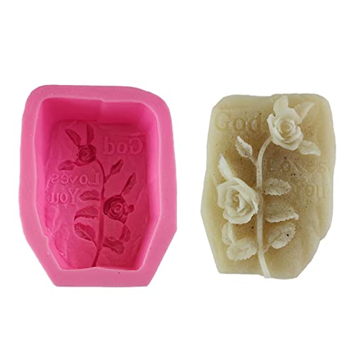 Rosenblütenförmige Backformen, Mousse, Seife, Silikon, Backzubehör, handgefertigtes Werkzeug, Silikon für Wachsschmelzen Rosenblütenförmige Backformen, Mousse, Seife, Silikon, Backzubehör, handgefertigtes Werkzeug, Silikon für Wachsschmelzen von ZWTPGKRD