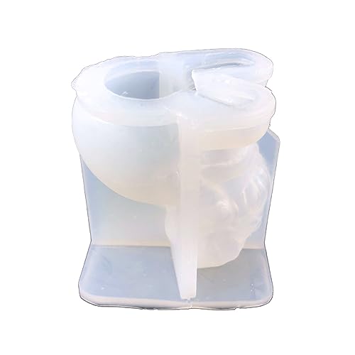 Silikonform, Weihnachtsmann-Formen, Harzguss für Weihnachtsschmuck für handgefertigte Seife, duftend, kreative Weihnachtsmann-Form von ZWTPGKRD
