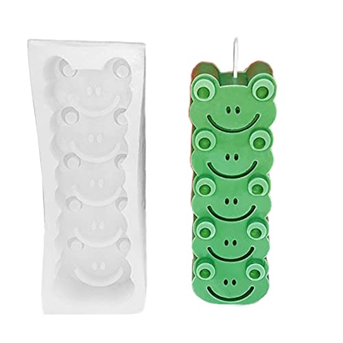 Silikonform mit Froschbär für Kopf, für handgefertigte Seifenformen, Basteln, Heimdekoration, Silikonformen von ZWTPGKRD