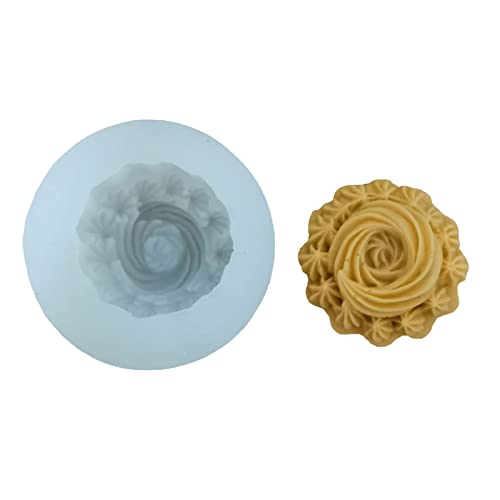 Silikonformen-Set für Seife, Kuchen, Süßigkeiten, Fondant, Werkzeug für Kinder und Erwachsene, cremefarben Silikonformen-Set für Seife, Kuchen, Süßigkeiten, Fondant, Werkzeug für Kinder und Erwachsene, cremefarben von ZWTPGKRD