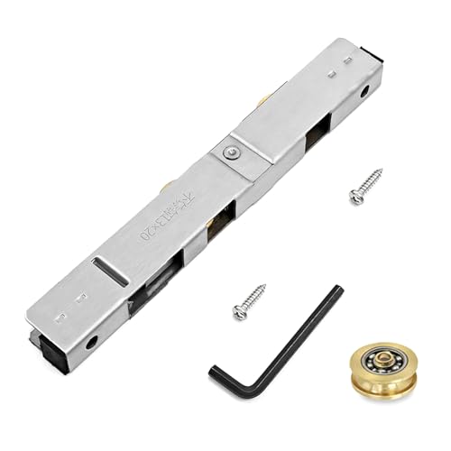 Tür Fenster Riemenscheibe Schieberolle Balkon Roller und Streifen Rad Möbel Hardware dauerhafte Balkontür Roller Riemenscheibe Möbel Hardware Schrank Rad von ZWTPGKRD