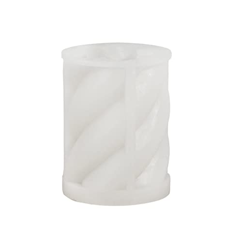 Upgrade Silikon handgefertigte Tonwerkzeuge Zylinderform Kunst Wachs Kuchen Harz Formen Desktop Dekor Epoxy Seife Seife für Party Heimdekoration handgemachtes Geschenk von ZWTPGKRD