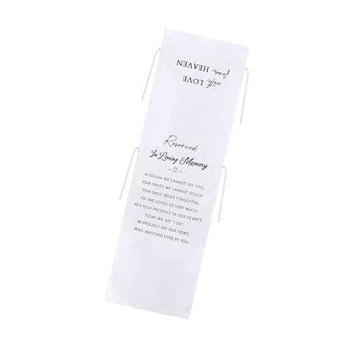 Wiederverwendbares Flanell-Schild für Hochzeitsstuhl, elegantes Design, Zeremonie, Dekoration für reservierte Sitzarrangements, Sitzschilder Wiederverwendbares Flanell-Schild für Hochzeitsstuhl, elegantes Design, Zeremonie, Dekoration für reservierte Sitzarrangements, Sitzschilder von ZWTPGKRD