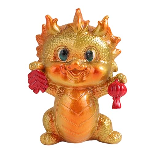 ZWTPGKRD 2024 Neujahr Drachen Figuren Statue Handwerk Harz Drachen Dekoration Spaß Schreibtisch Ornament Miniaturen Neujahr Dekoration Festlich Schreibtisch Ornament ZWTPGKRD 2024 Neujahr Drachen Figuren Statue Handwerk Harz Drachen Dekoration Spaß Schreibtisch Ornament Miniaturen Neujahr Dekoration Festlich Schreibtisch Ornament von ZWTPGKRD