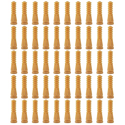 ZWTPGKRD 50x Huhn Plucker Finger Zupfmaschine Zubehör Geflügel Zupffinger Haarentfernung Stick für Enten Huhn Gummi Haarentfernung Werkzeug von ZWTPGKRD