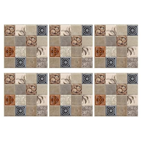 ZWTPGKRD Getreide Boden Aufkleber Modern Wasserdicht PVC Selbstklebende Tapete für Wohnzimmer WC Küche Haus Renovieren Dekor Tapetenbordüre Blau ZWTPGKRD Getreide Boden Aufkleber Modern Wasserdicht PVC Selbstklebende Tapete für Wohnzimmer WC Küche Haus Renovieren Dekor Tapetenbordüre Blau von ZWTPGKRD