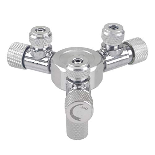 ZWTPGKRD Mehrwege-CO2-Verteiler-Nadel für Aquarium, Aluminiumlegierung, zur Überprüfung auf Blasenzähler für Magnetspule, Blasenzähler ZWTPGKRD Mehrwege-CO2-Verteiler-Nadel für Aquarium, Aluminiumlegierung, zur Überprüfung auf Blasenzähler für Magnetspule, Blasenzähler von ZWTPGKRD