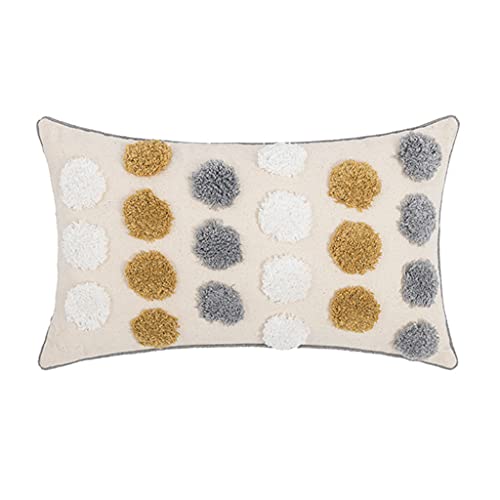 ZWTPGKRD Nordischer Kissenbezug, handgefertigt, Überwurf, Heimdekoration, Rückenlehne für Sofa, Bett, Couch, dekorativer Heimtextil-Bezug ZWTPGKRD Nordischer Kissenbezug, handgefertigt, Überwurf, Heimdekoration, Rückenlehne für Sofa, Bett, Couch, dekorativer Heimtextil-Bezug von ZWTPGKRD