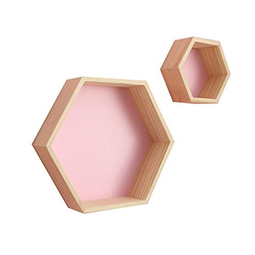ZWTPGKRD Sechseckiges Regal aus Holz und stark, nicht leicht zu brechen, wandmontiert, nahtlose Nägel, weniger Schäden an der Wand, sechseckiges Regal, Holz, Blau, Weiß, Gelb ZWTPGKRD Sechseckiges Regal aus Holz und stark, nicht leicht zu brechen, wandmontiert, nahtlose Nägel, weniger Schäden an der Wand, sechseckiges Regal, Holz, Blau, Weiß, Gelb von ZWTPGKRD
