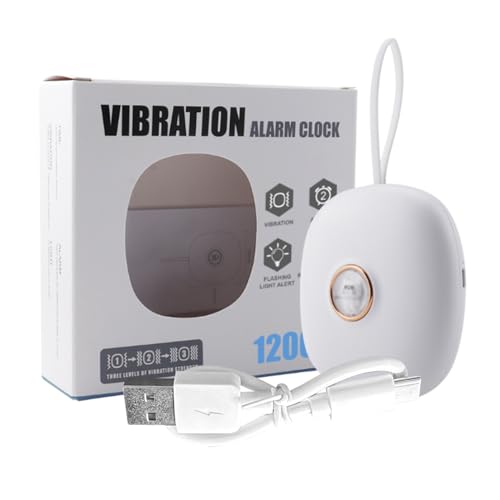 ZWTPGKRD Silents Vibrationswecker 2 Vibrationsmodi 24H LED Multifunktional für Hörgeschädigte Gehörlose Schlafzimmer Modern ZWTPGKRD Silents Vibrationswecker 2 Vibrationsmodi 24H LED Multifunktional für Hörgeschädigte Gehörlose Schlafzimmer Modern von ZWTPGKRD