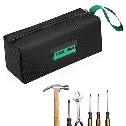 ZWWOGE Kleine Tragbare Werkzeugtasche Wasserdicht Reißverschluss Aufbewahrungstasche Mehrzweck Verschleißfest Segeltuch Tool Bag werkzeugtasche klein kleine werkzeugtasche leer von ZWWOGE