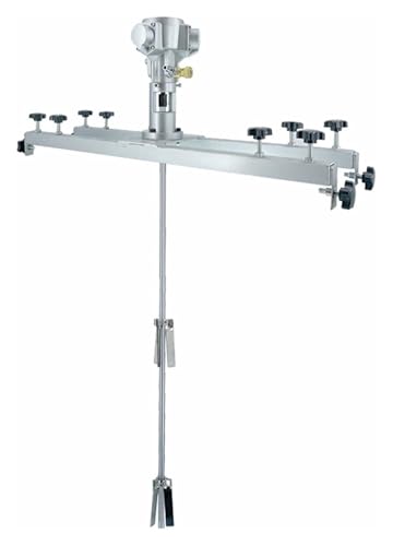1-Tonnen-IBC-Luftrührwerk, pneumatischer Farbmischer mit 0–2500 U/min, einstellbare Farbrührmaschine mit 75–120 mm Durchmesser, mit 10-Zoll-Rührblatt aus Edelstahl, for Tintenlöser von ZWXBDPDM
